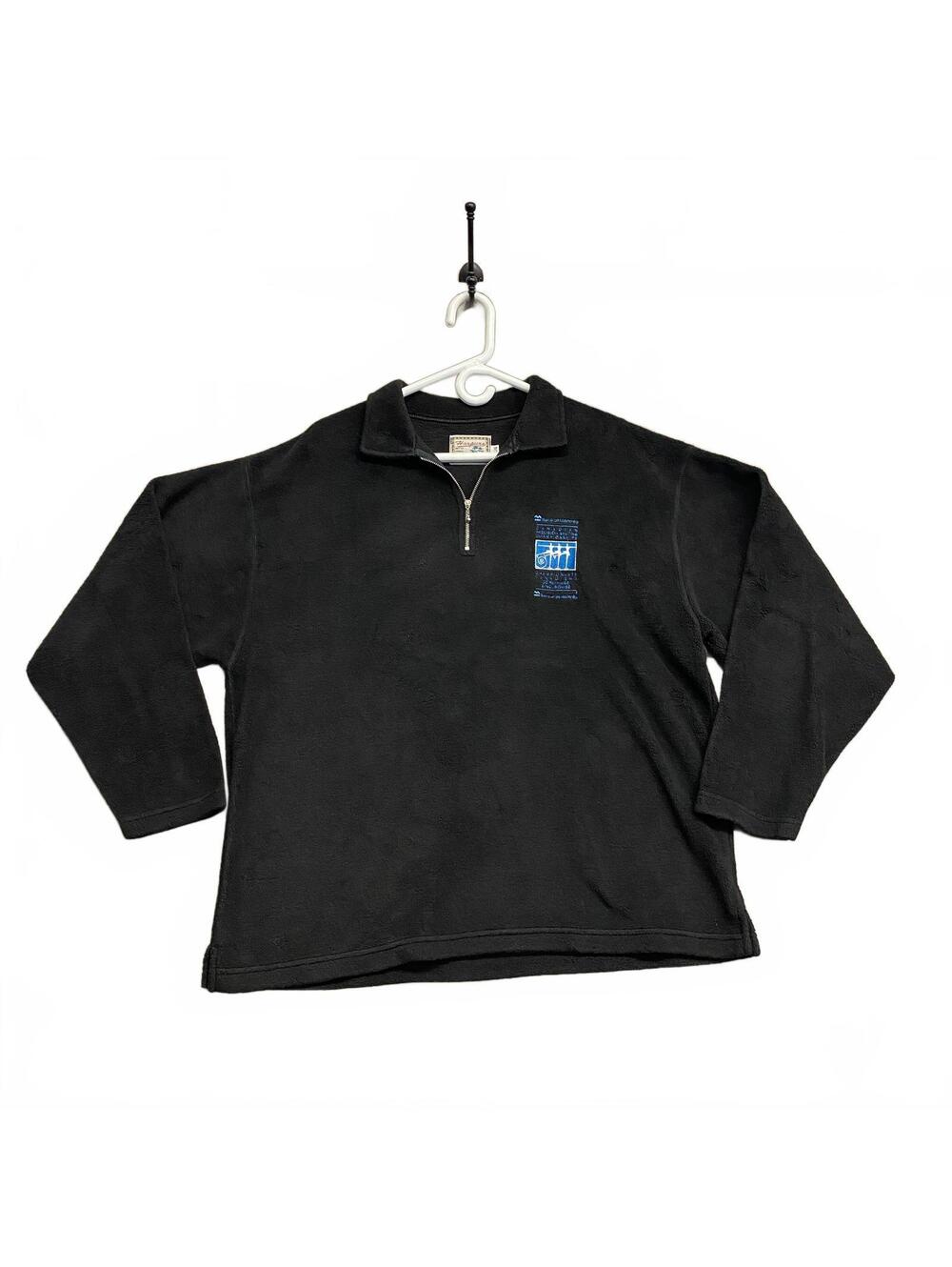 VTG 90s Harpurs Fleece L Canadian Precision Skating Champ BMO ERROR "Montrea"